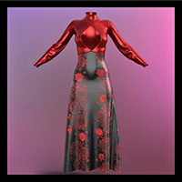 dForce Rose Gown G8F/G8.1F