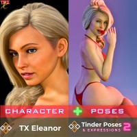 Eleanor Character & Tinder Poses 2 Mega Bundle for G9 G8 G8.1