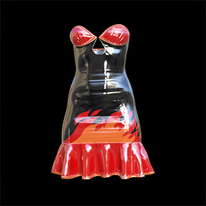 Bodycon Ruffle Dress G8F/G8.1F