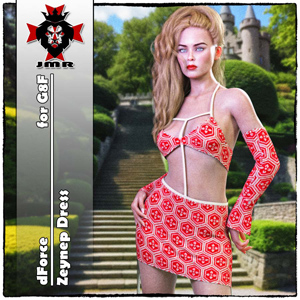 JMR dForce Zeynep Dress for G8F