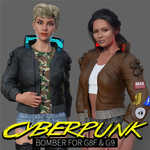 Cyberpunk Bomber for G8F G9