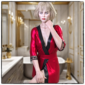 JMR dForce Miriam Bathrobe for G8F