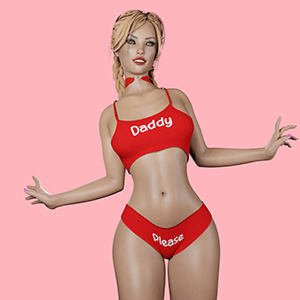 Daddy's Girl Outfit for G8F/G8.1F/G9