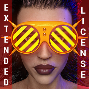 Morphing Cyber Googles 01 for G8 (EXT.LICENSE)