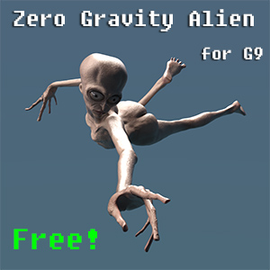 Zero Gravity Alien for G9