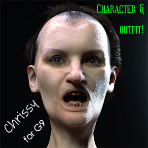 Chrissy Character and Clothes for G9