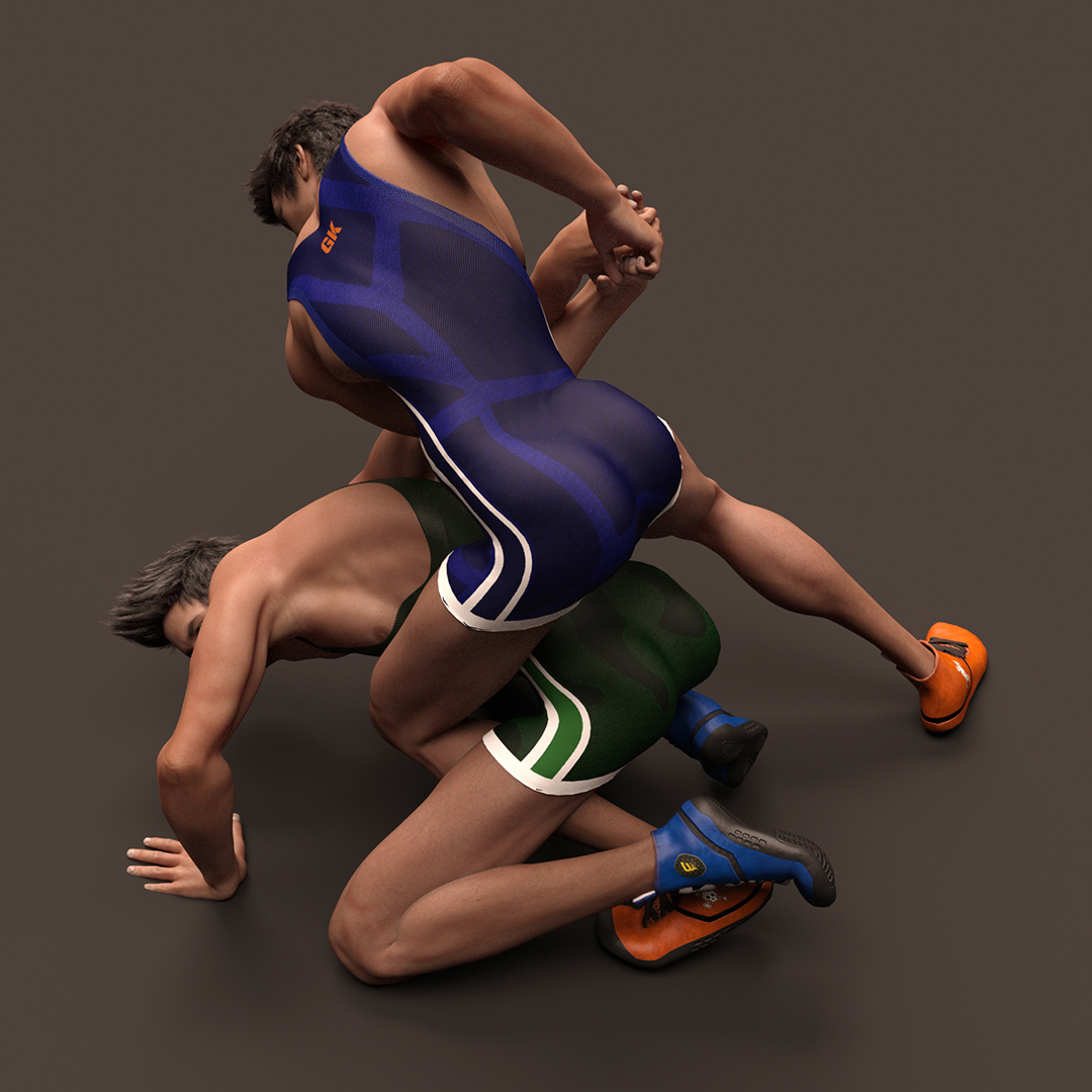 Wrestling uniform hi-res stock photography and images - Alamy