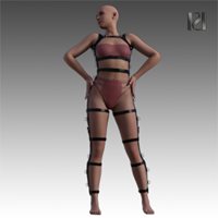 Sexy Style 69 - Full body harness for G9