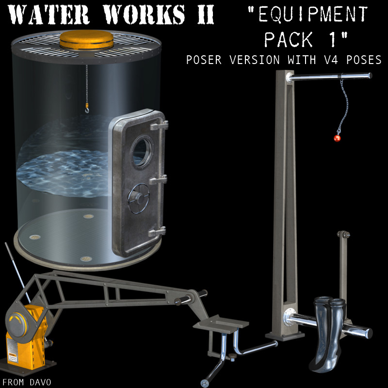 Water Works 2 Equipment Pack 1 For Poser