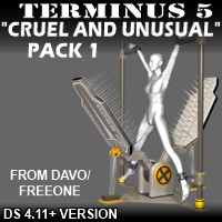 Terminus 5 "Cruel and Unusual Pack 1" for DazStudio