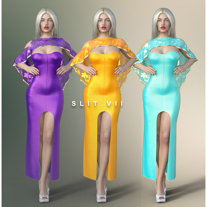 dForce Slit Dress VII