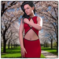 JMR dForce Sabrina Dress for G9F