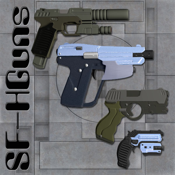 Richabri's Sci-Fi Hangun Set