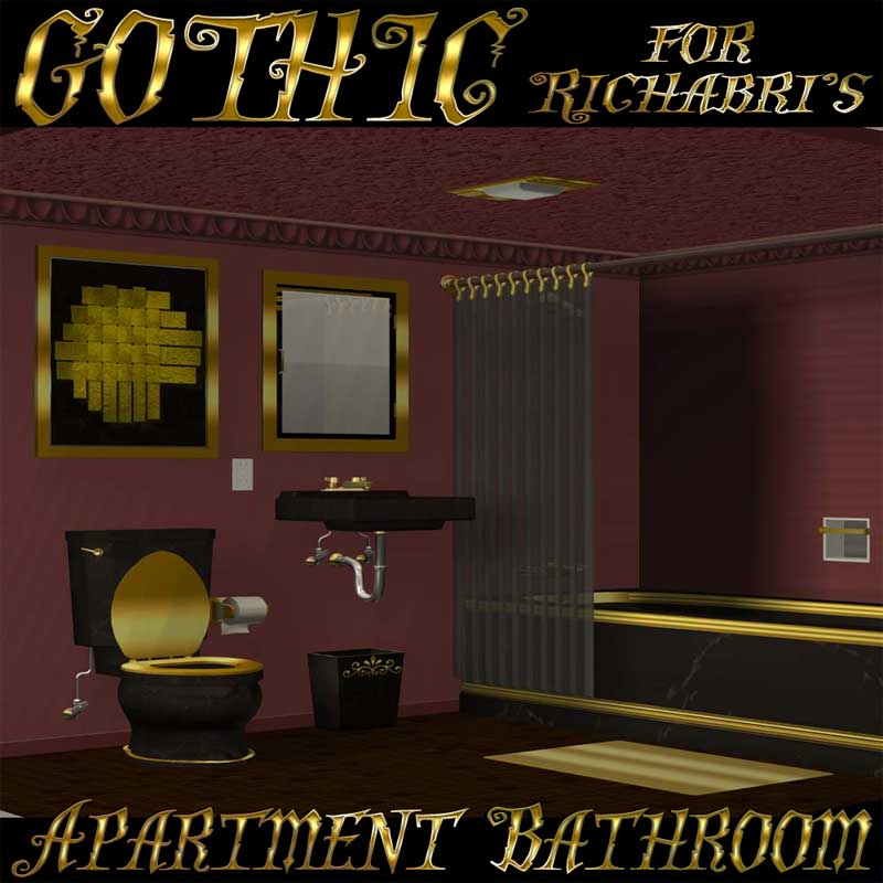 Gothic Apt Bathroom