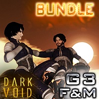 Dark Void ZX02 Suit Bundle For G3M And G3F