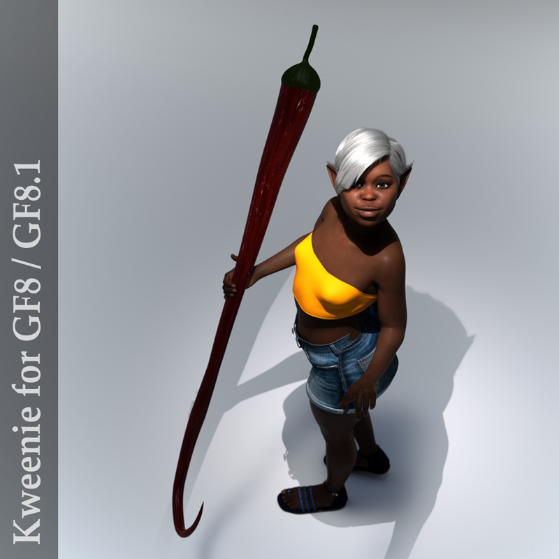Kweenie - Toon for Genesis Female 8 and 8.1