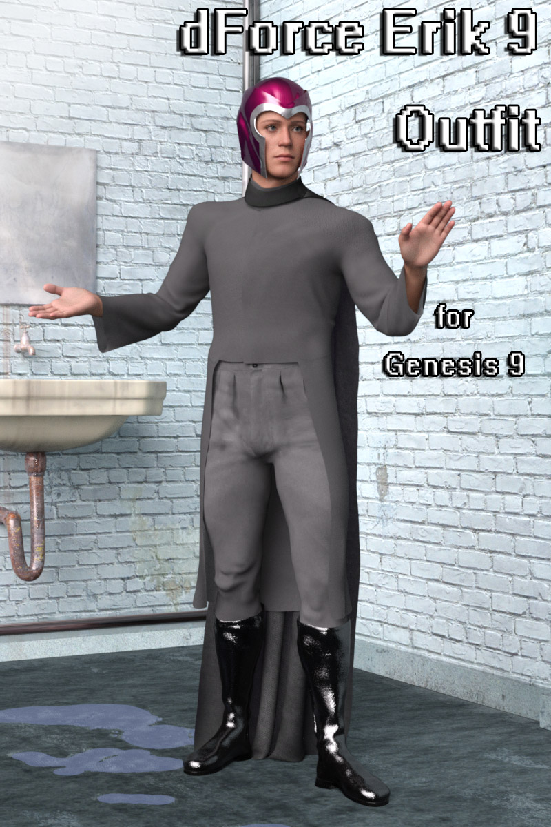 dForce Erik 9 Outfit for Genesis 9