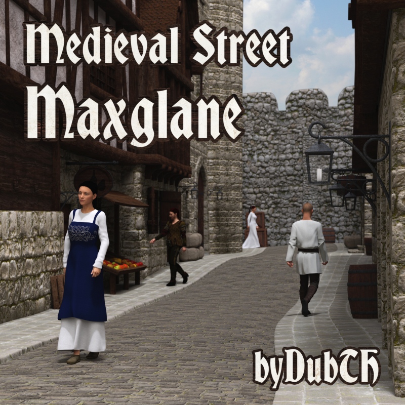 Medieval Street: Maxglane