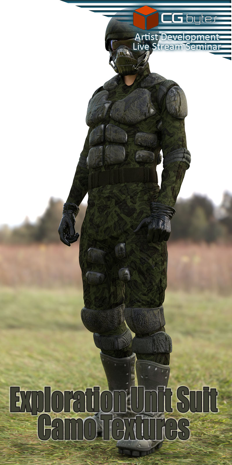ArtDev DarkVoid Exploration Unit Suit Camo Textures