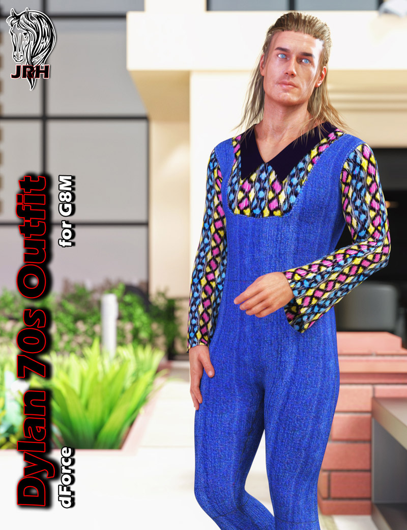JRH dForce Dylan 70s Outfit for G8M