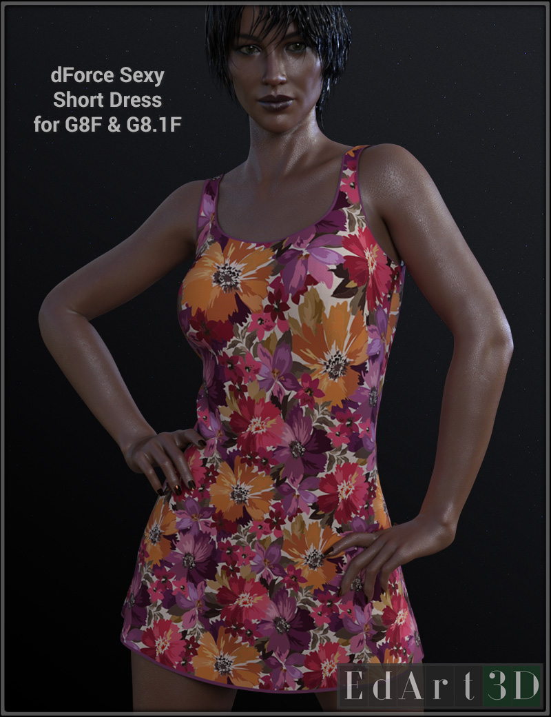 dForce Sexy Short Dress For G8 And G8.1 Female