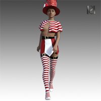 Christmas Style 33 - Christmas Costume for G8f, G8.1F