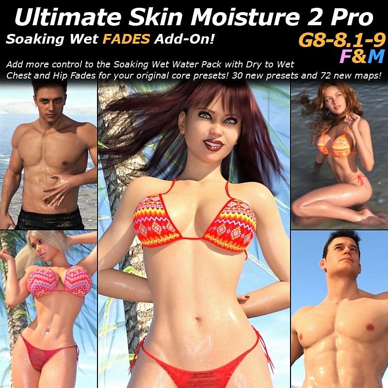 USM 2 PRO - Soaking Wet Fades ADD-ON G8,8.1,9 F&M
