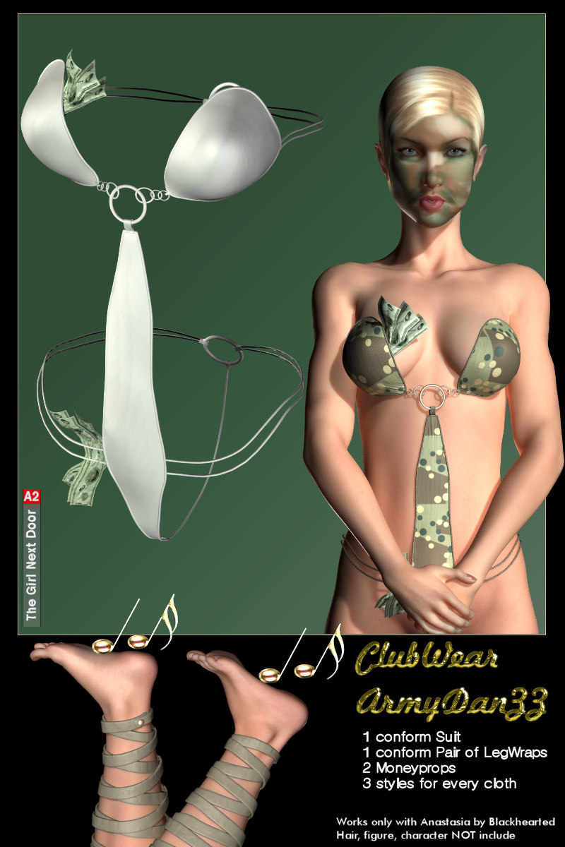 GND Anastasia Clubwear ArmyDanZZ