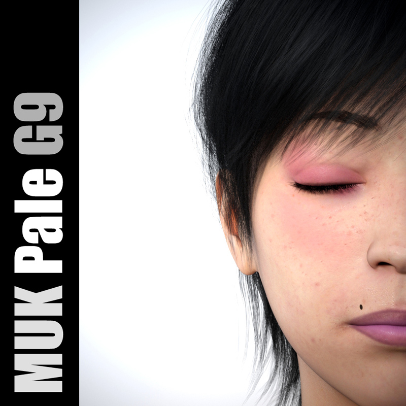 MUK Pale - Makeup Kit for Genesis 9 Female
