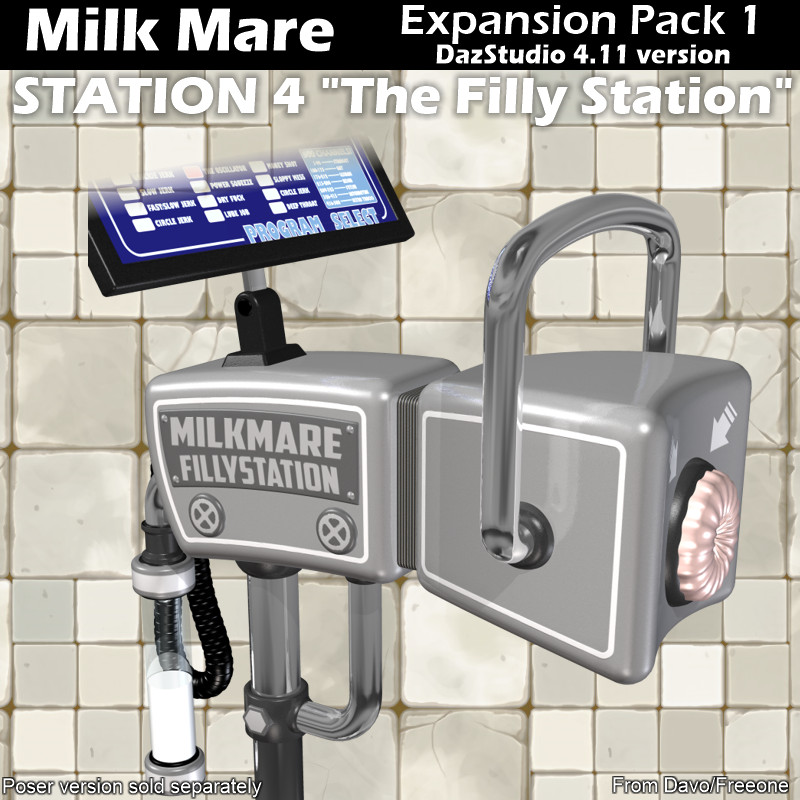 Milkmare "Expansion Pack 1" For Daz Studio