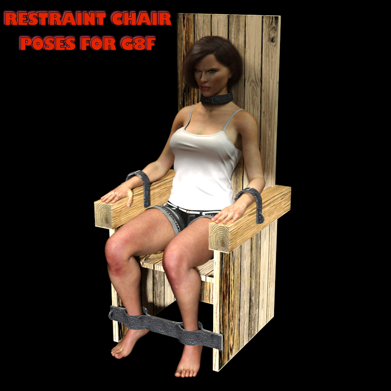 Legacy Dendras Restraint Chair Poses For Daz Studio Genesis 8 Female