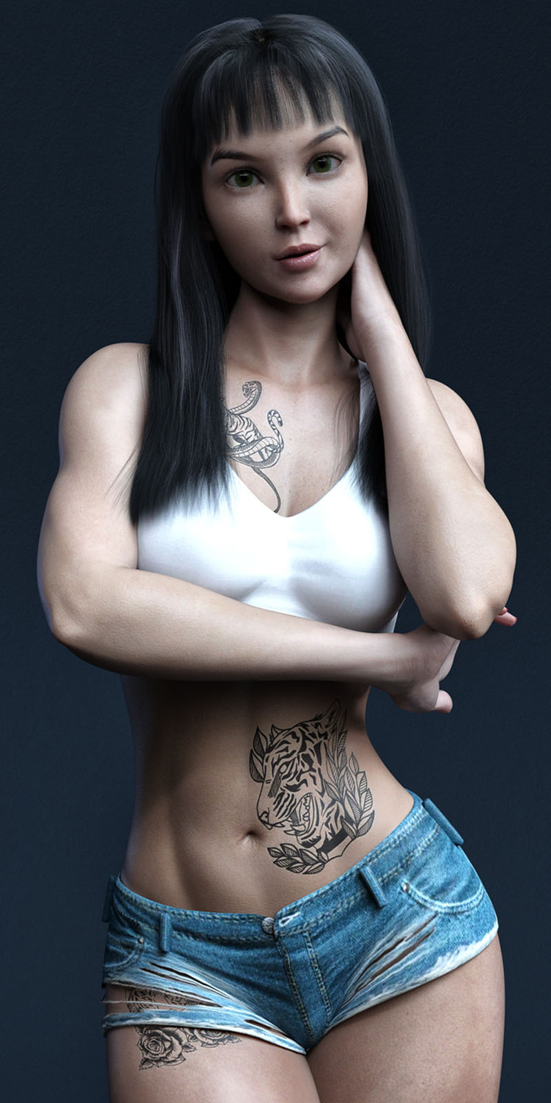 PN Gal for Genesis 8.1 Female