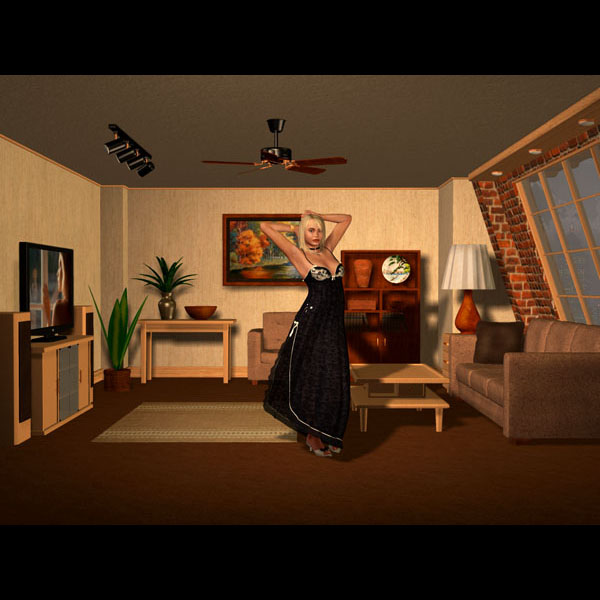 Richabri's Loft Living Room