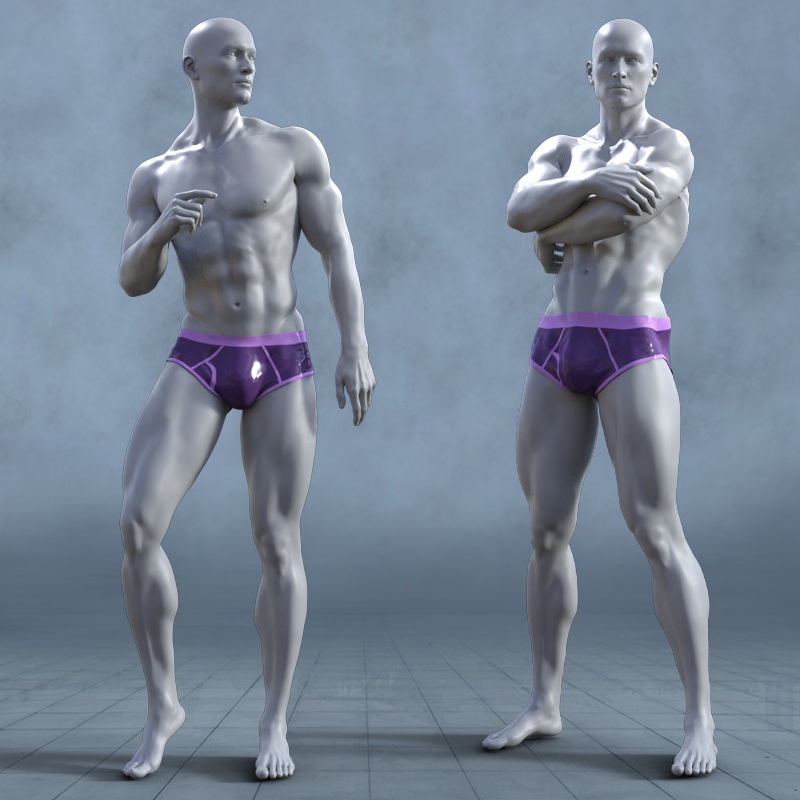 Male Model Poses Série 02 for G8 and G8.1
