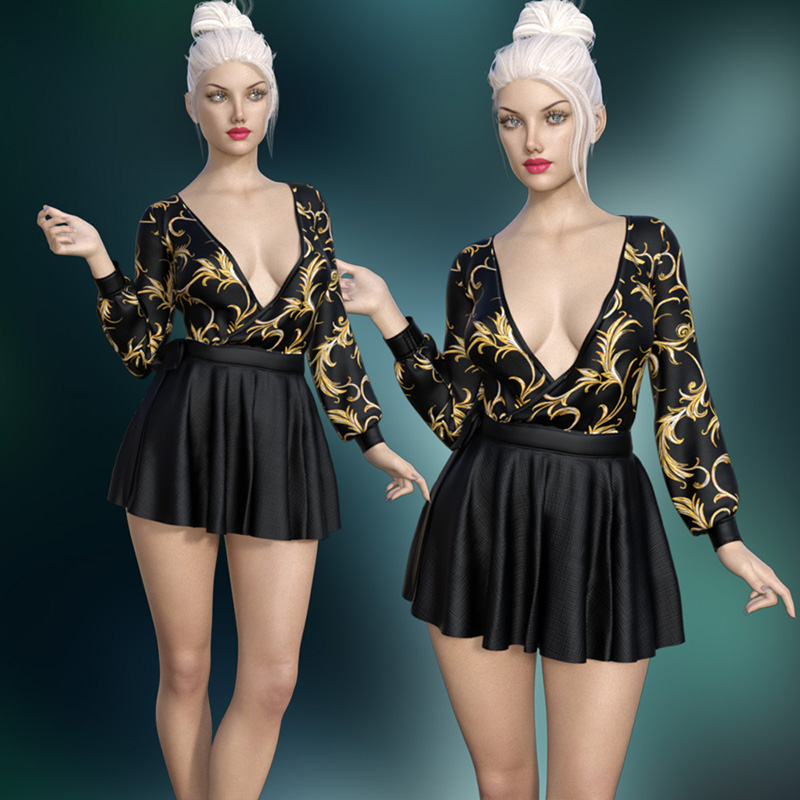 dforce City Girl Dress G8F