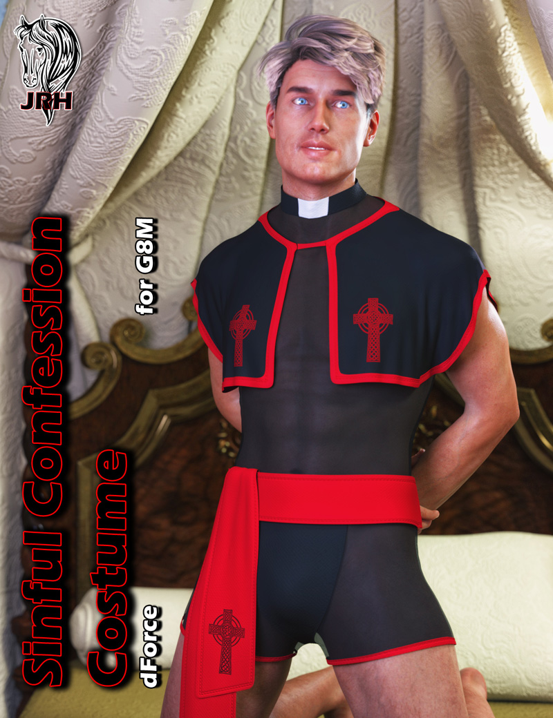 JRH dForce Sinful Confession Costume for G8M