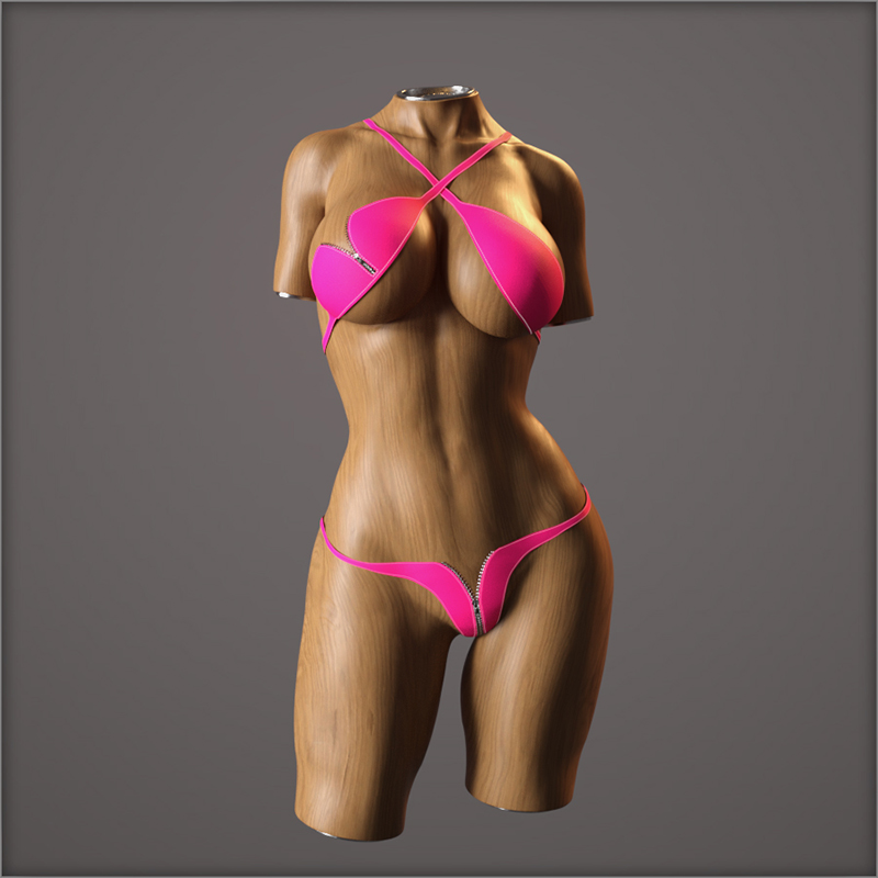 dForce CyberBikini 01 Textures Set1