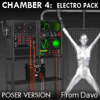 Chamber 4 "Electro Pack" for Poser