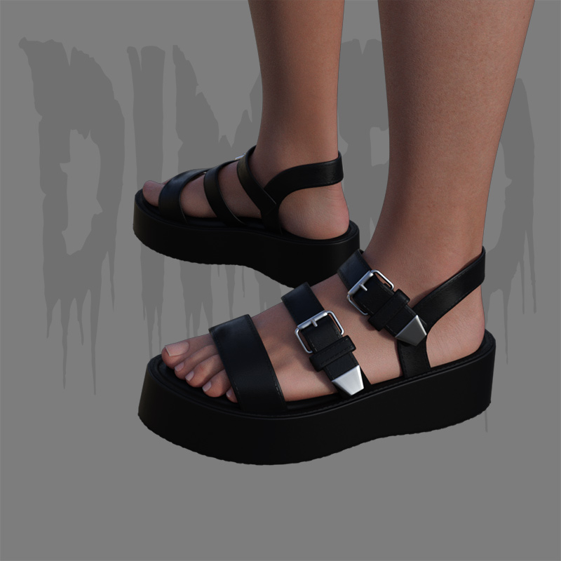 Punk Sandals 01 for G9