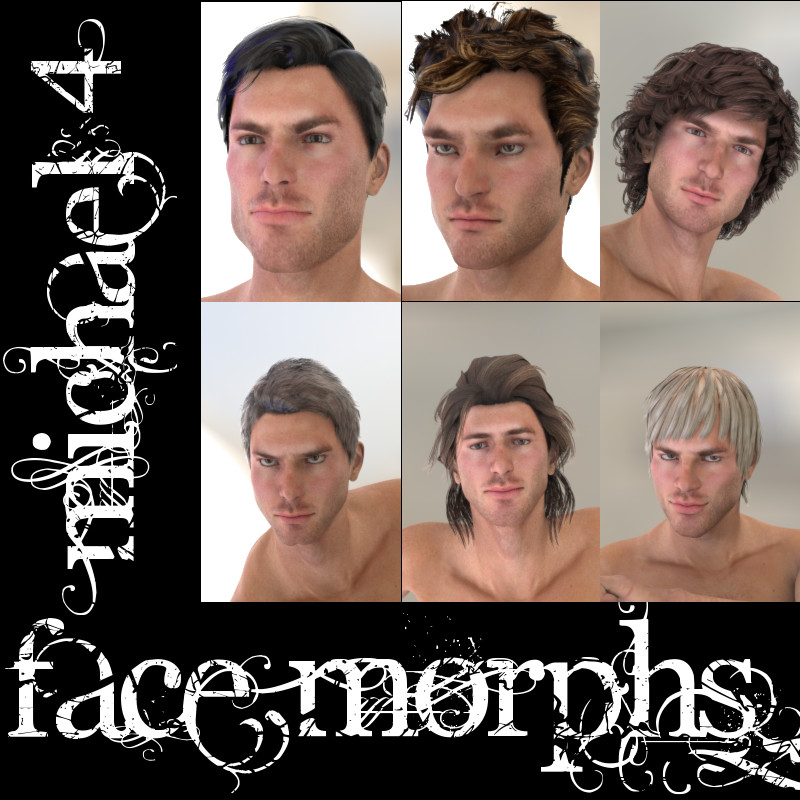 Farconville's Face Morphs for Michael 4 Vol.5