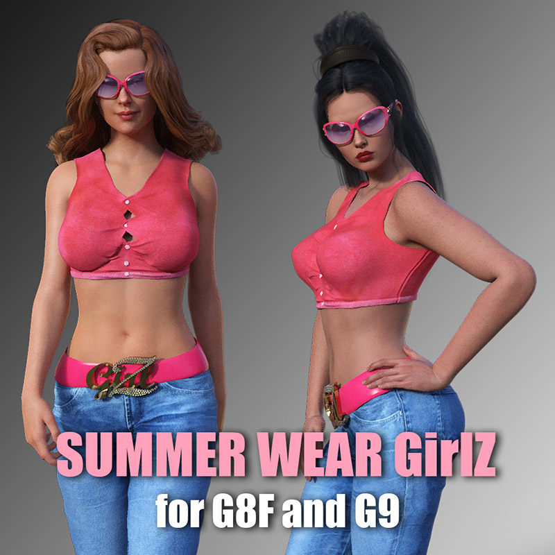 Summer Wear GirlZ for G8F and G9