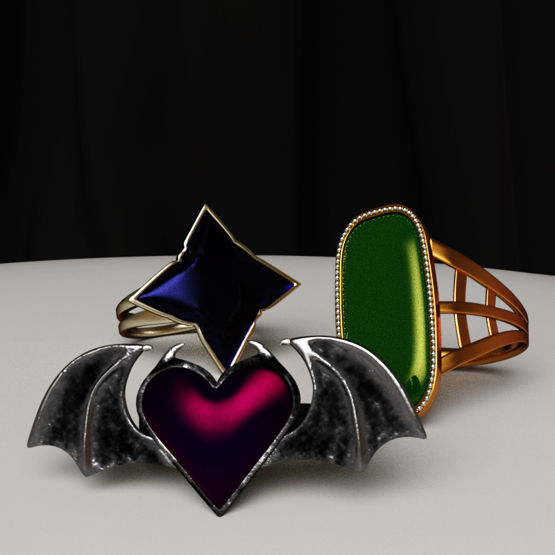 Gothix Rings G8F