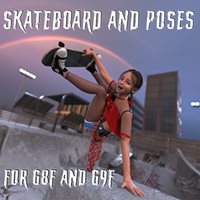 Skateboard and Poses for G8F and G9F