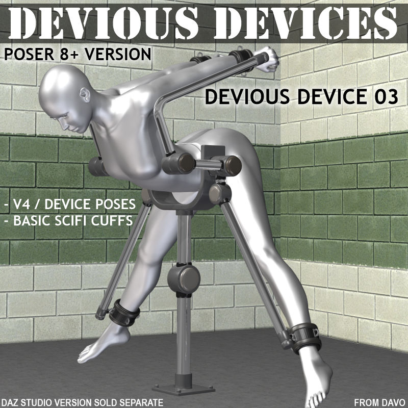 "Devious Devices" Device 03 For Poser