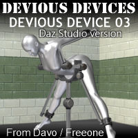 "Devious Devices" Device 03 For Daz Studio