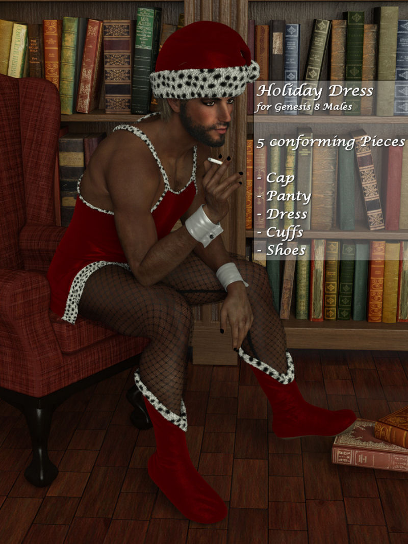 Holiday Dress For Genesis 8 Male(s)