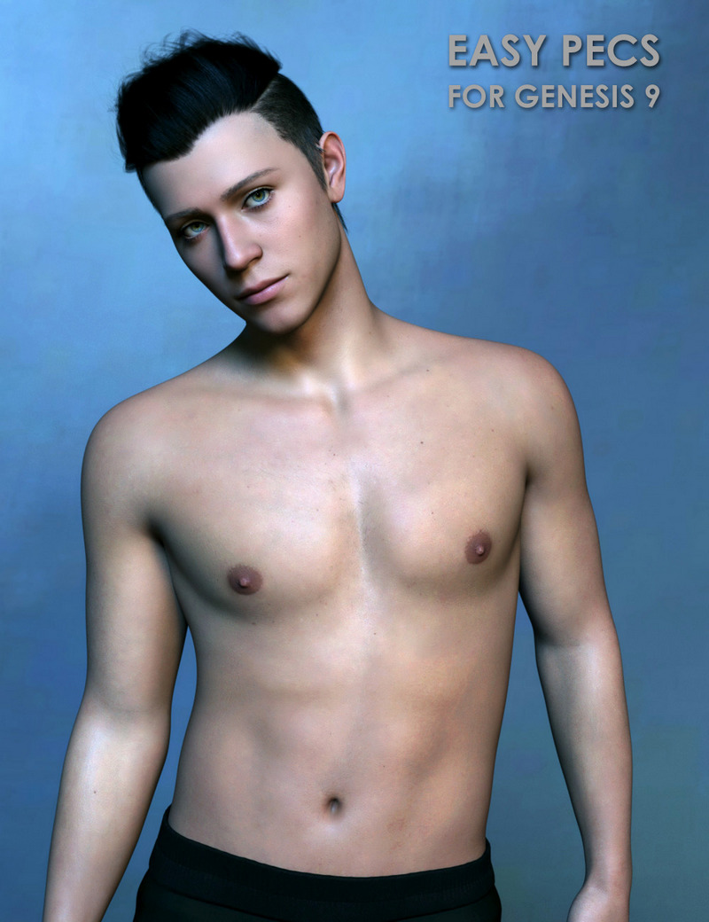 Easy Pecs for Genesis 9 Males