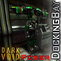 Dark Void Exo Docking Bay Poser