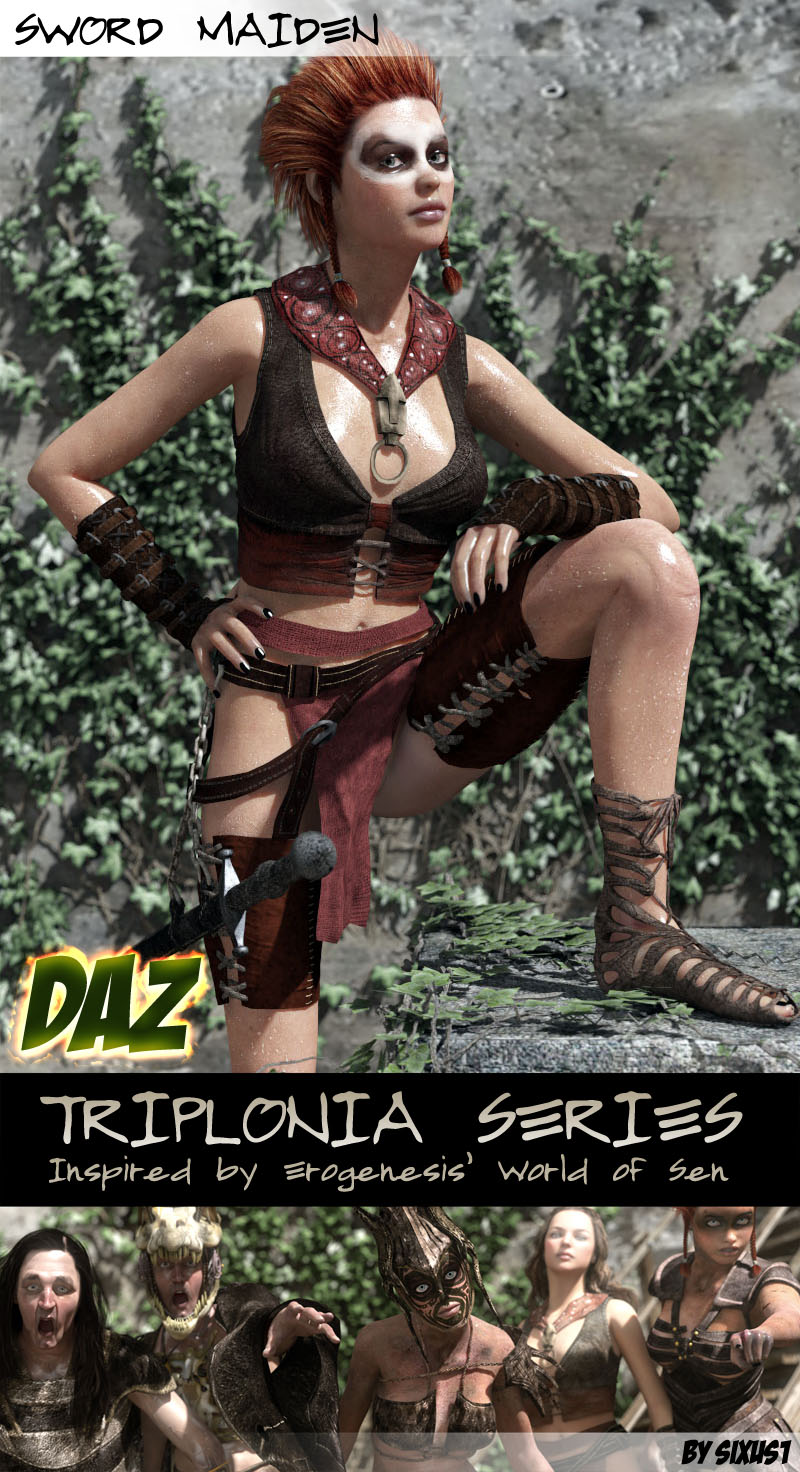 Triplonia Sword Maiden For G3F