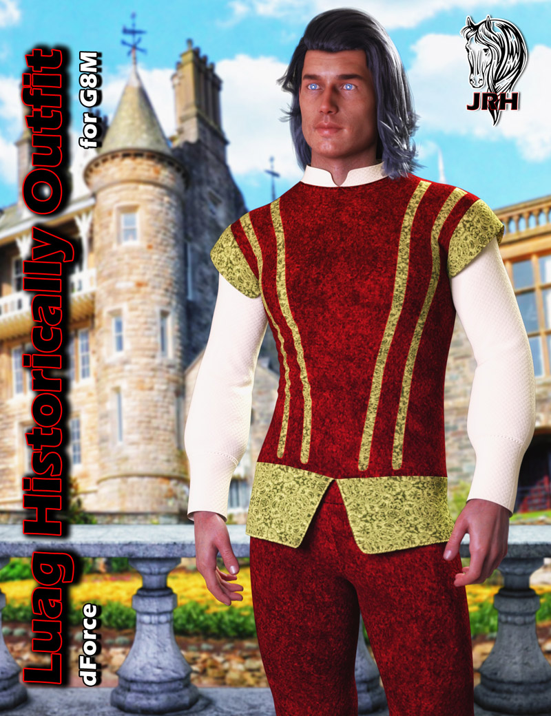 dForce Luag Historically Outfit for G8M